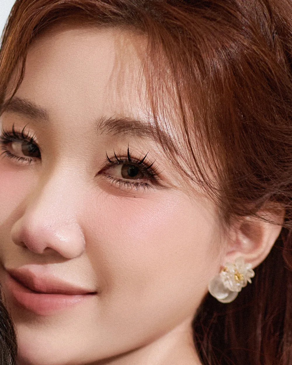 Da mặt, ảnh gốc chưa retouch