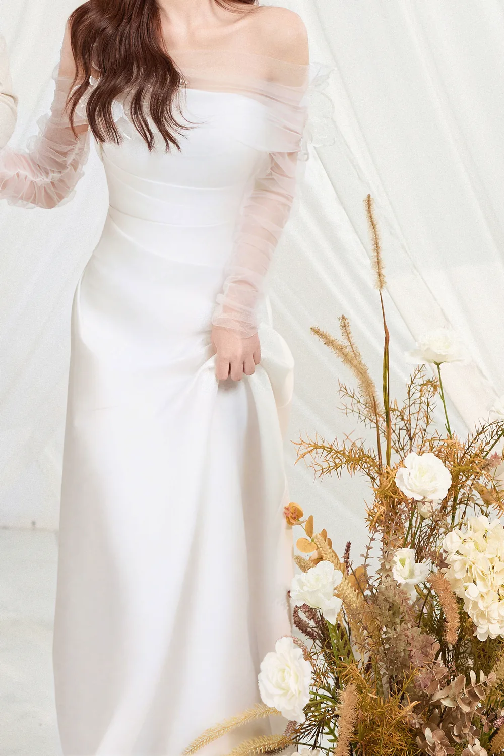 Váy sau khi Fix quần áo bằng Retouch
