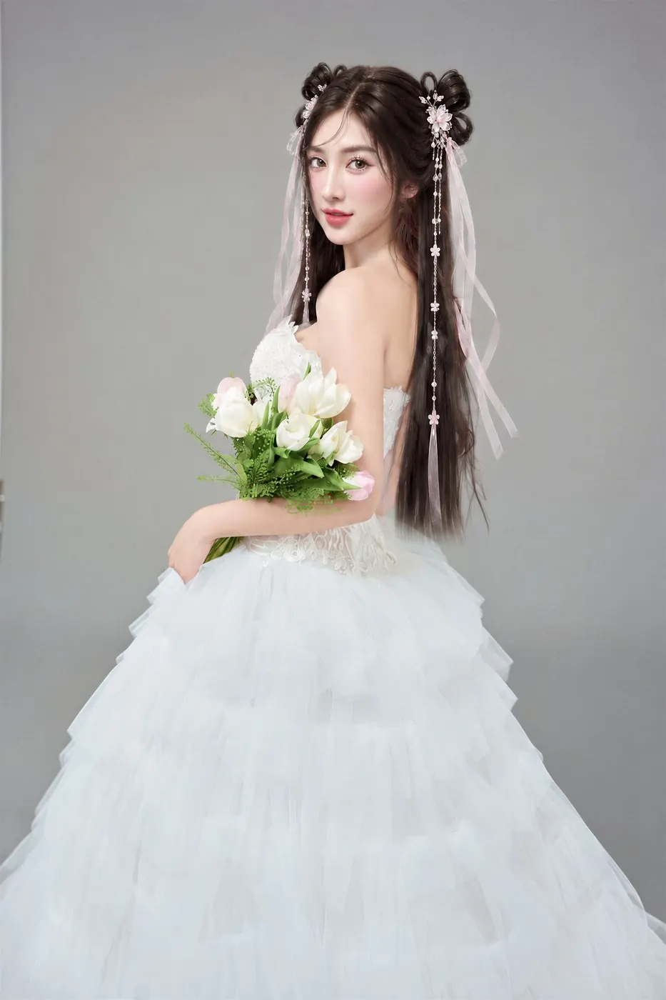 Tóc cổ trang sau khi thay bằng Special